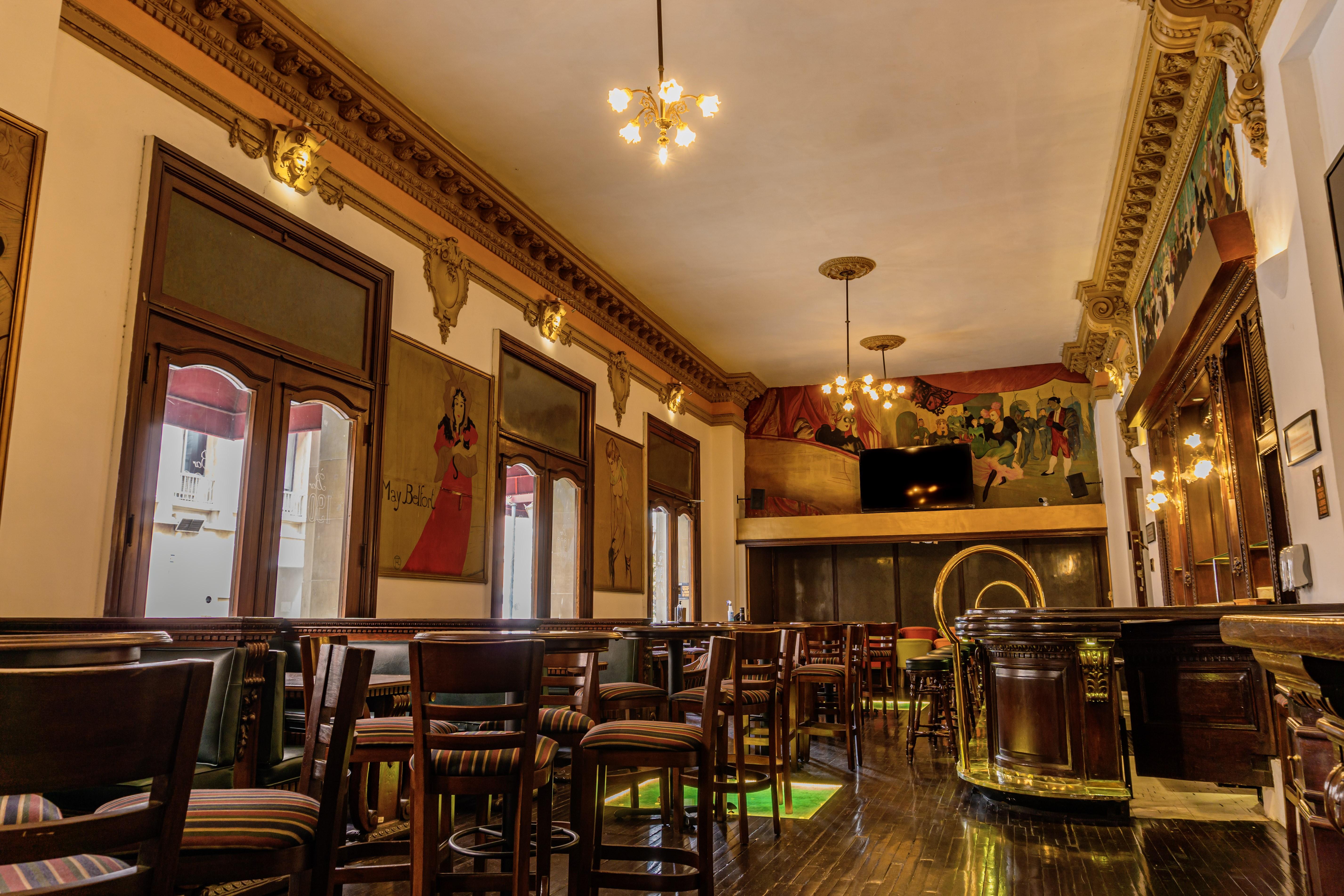 Gamma Monterrey Gran Hotel Ancira ภายนอก รูปภาพ Interior of the restaurant