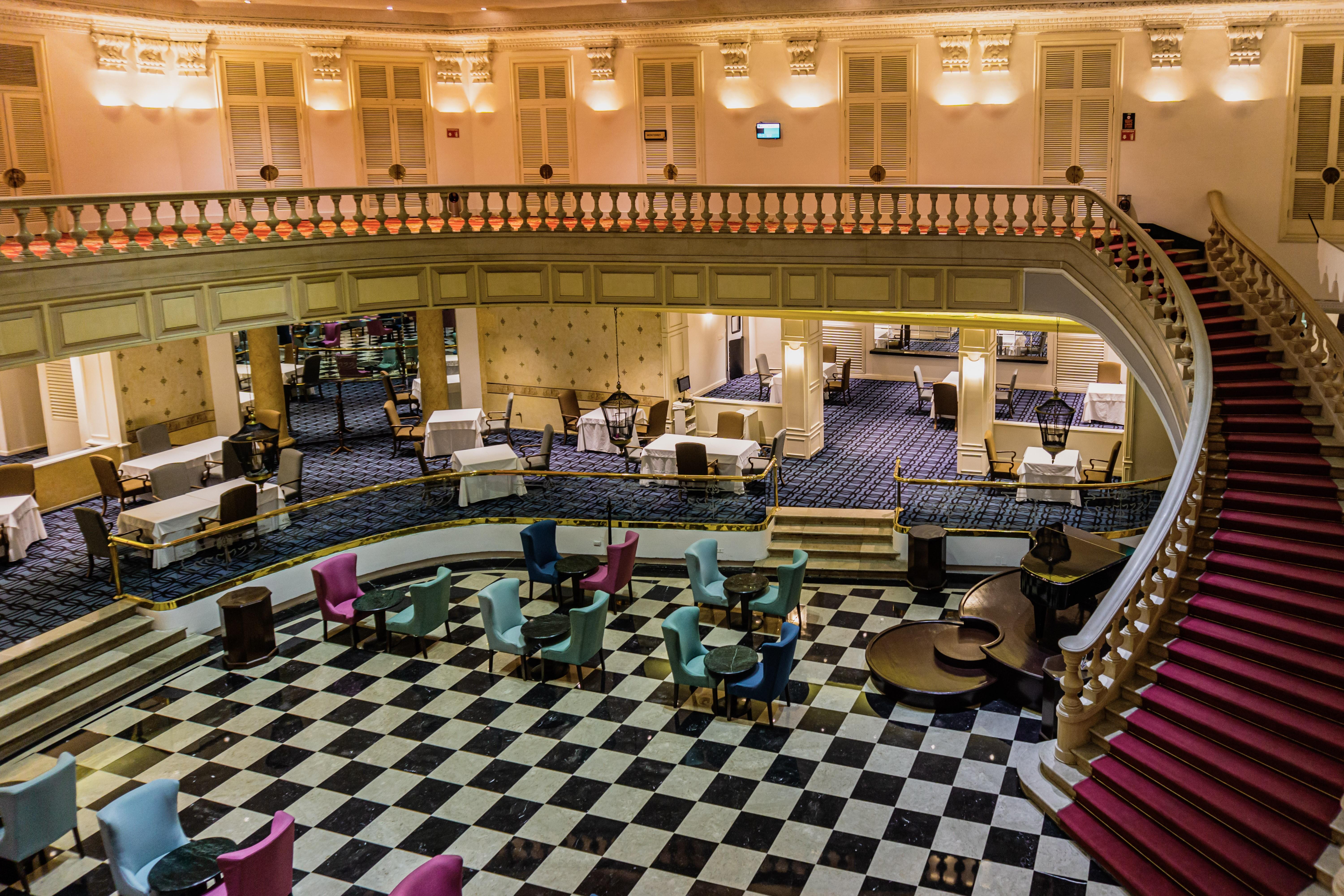 Gamma Monterrey Gran Hotel Ancira ภายนอก รูปภาพ The lobby of the hotel