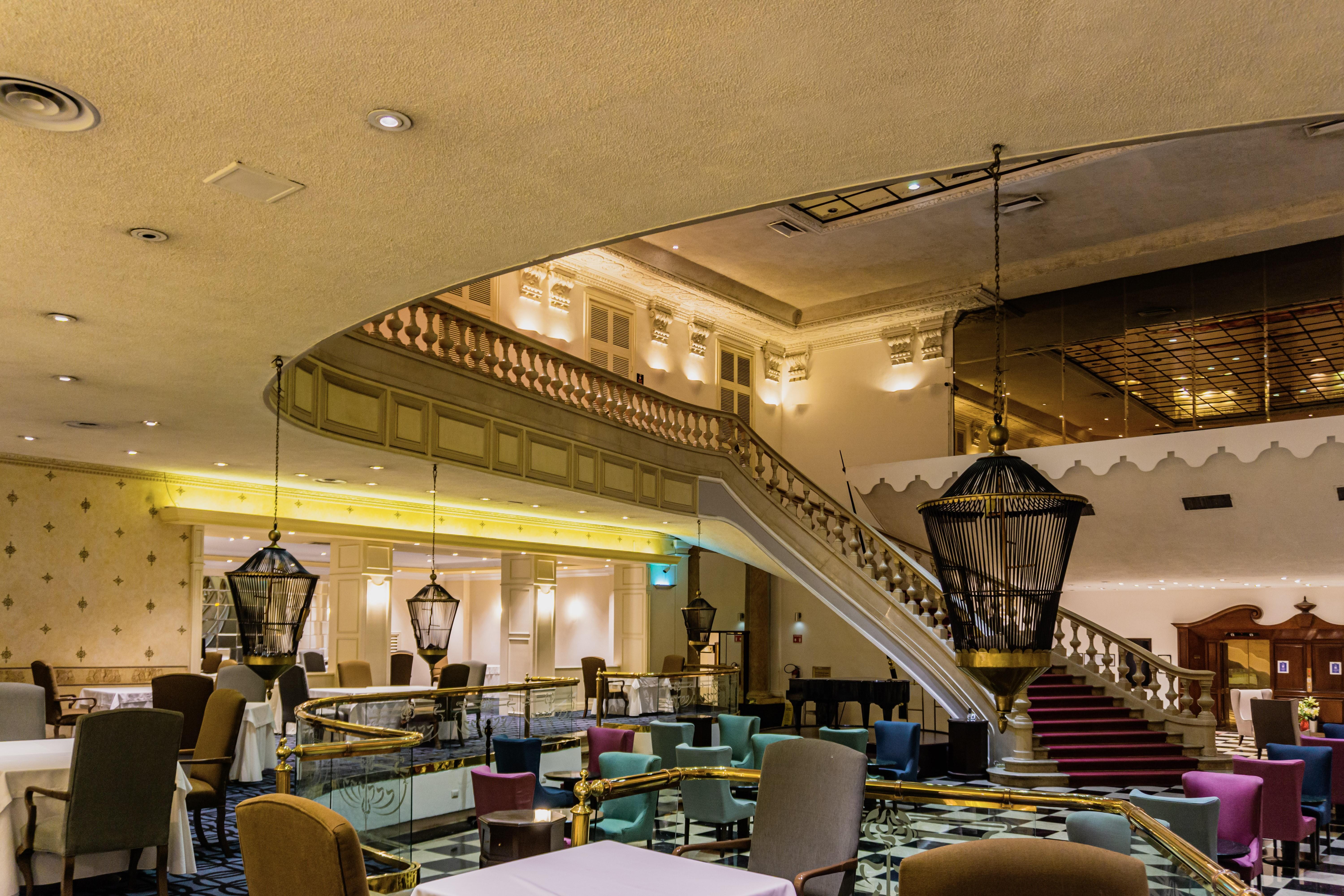 Gamma Monterrey Gran Hotel Ancira ภายนอก รูปภาพ The lobby of the hotel