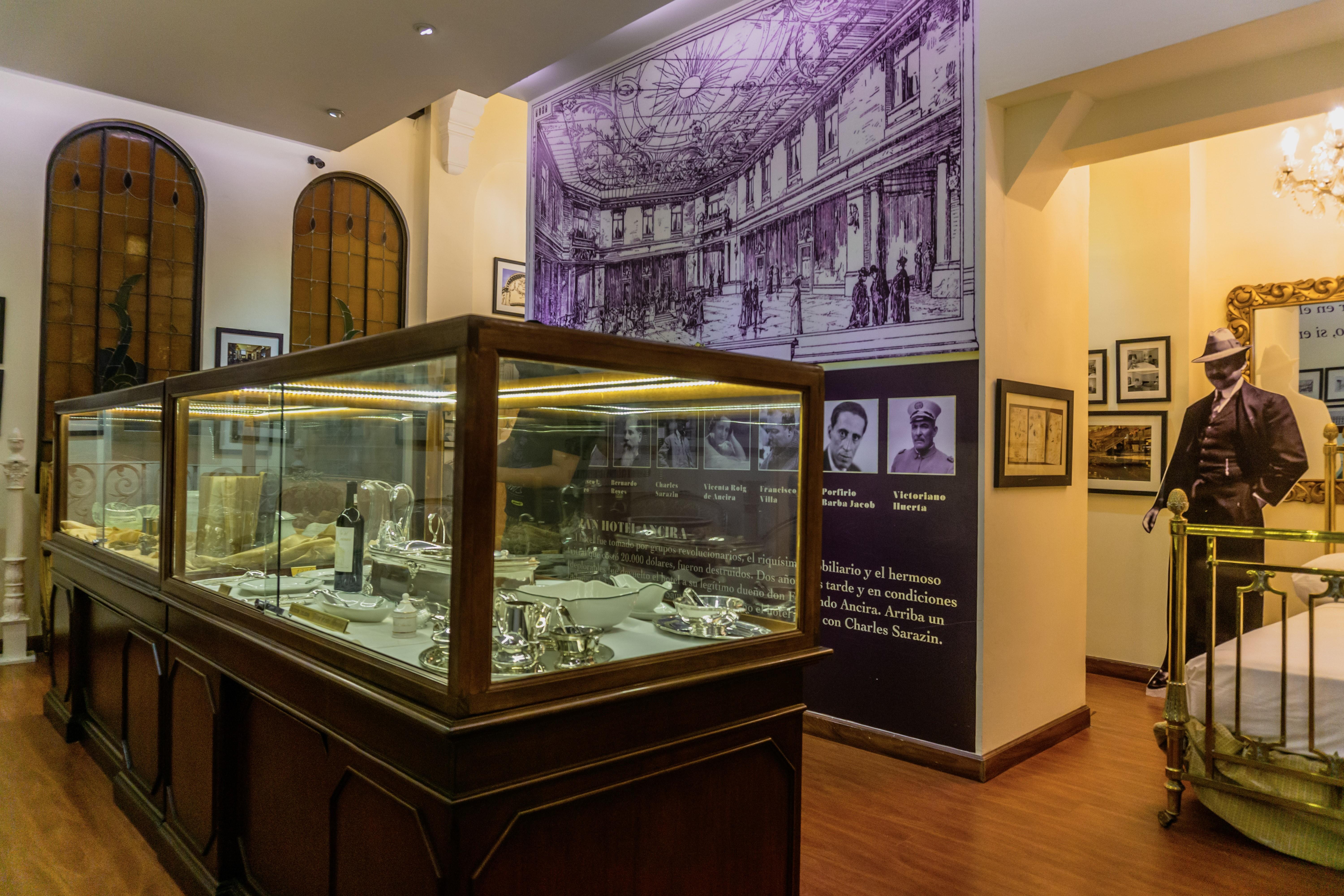 Gamma Monterrey Gran Hotel Ancira ภายนอก รูปภาพ The interior of the museum