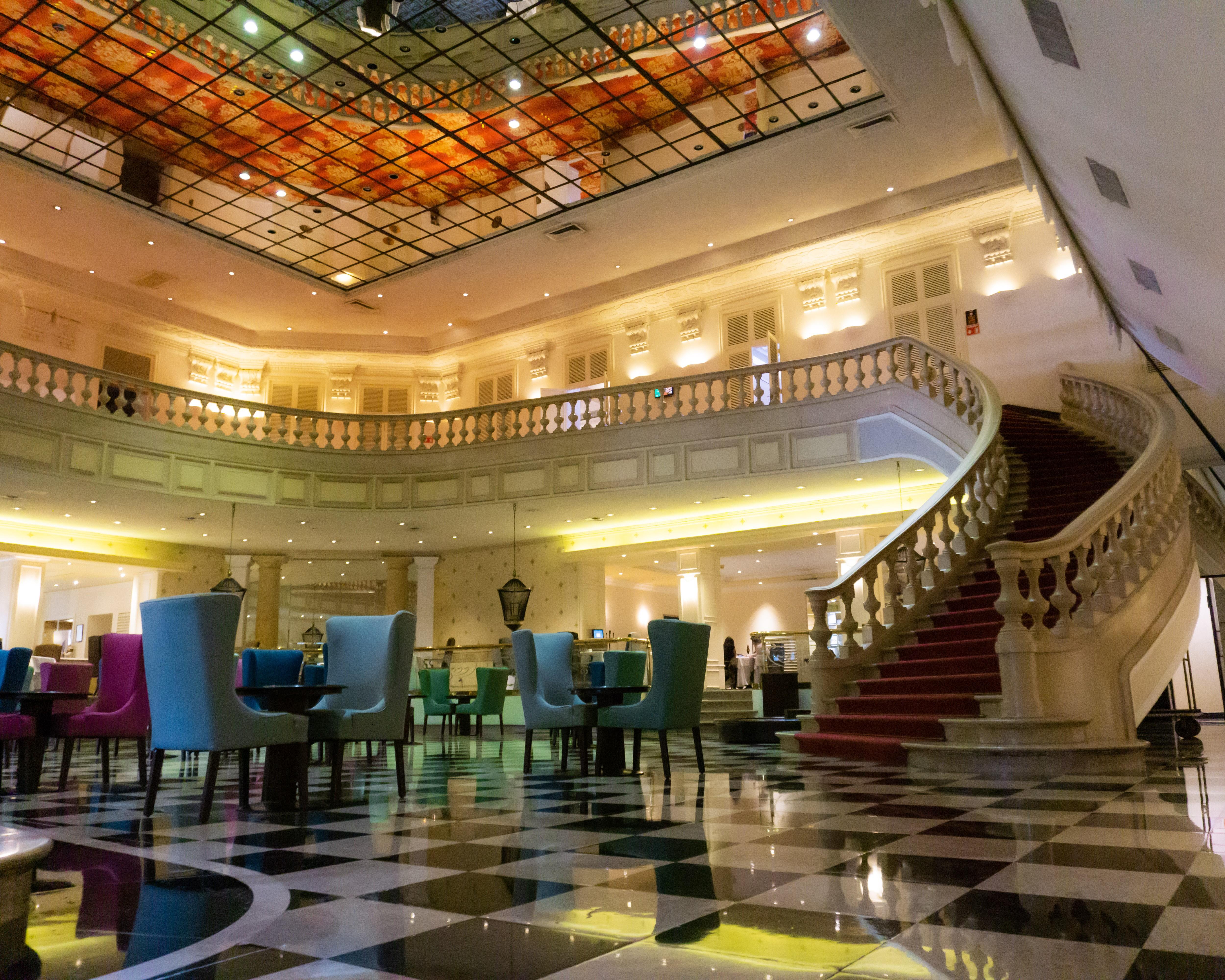 Gamma Monterrey Gran Hotel Ancira ภายนอก รูปภาพ The lobby of the hotel